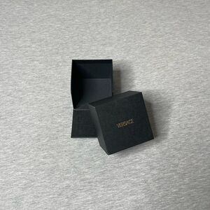 Versace Black 3.5” x 3.5” Jewelry Necklace, Watch & Bracelet Gift Box